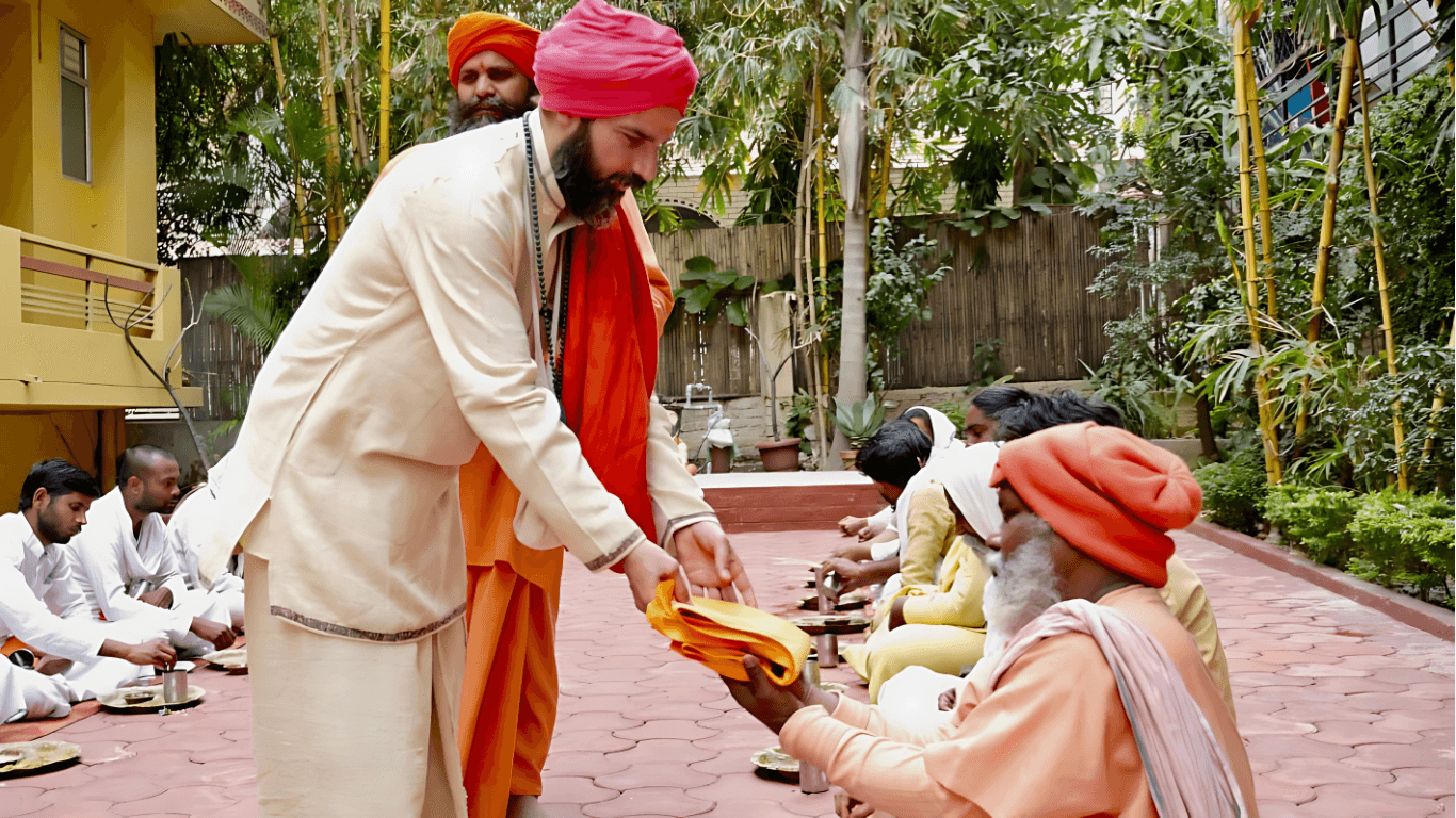 Bhandara for Sadhus